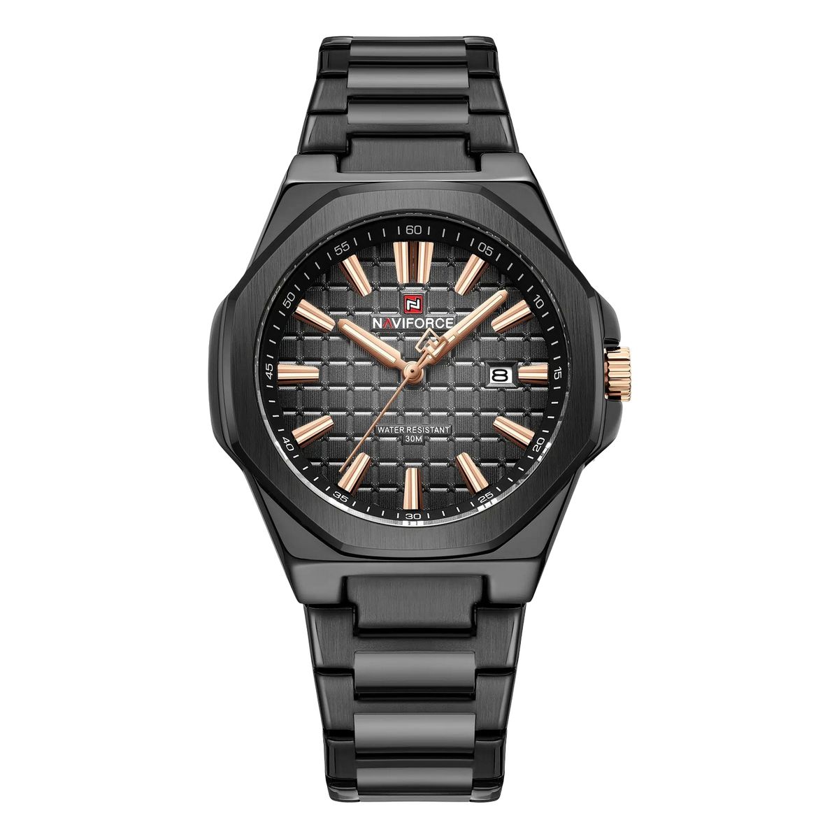 NAVIFORCE - Reloj Naviforce Original Nf9258 Analogo Hombre + Estuche
