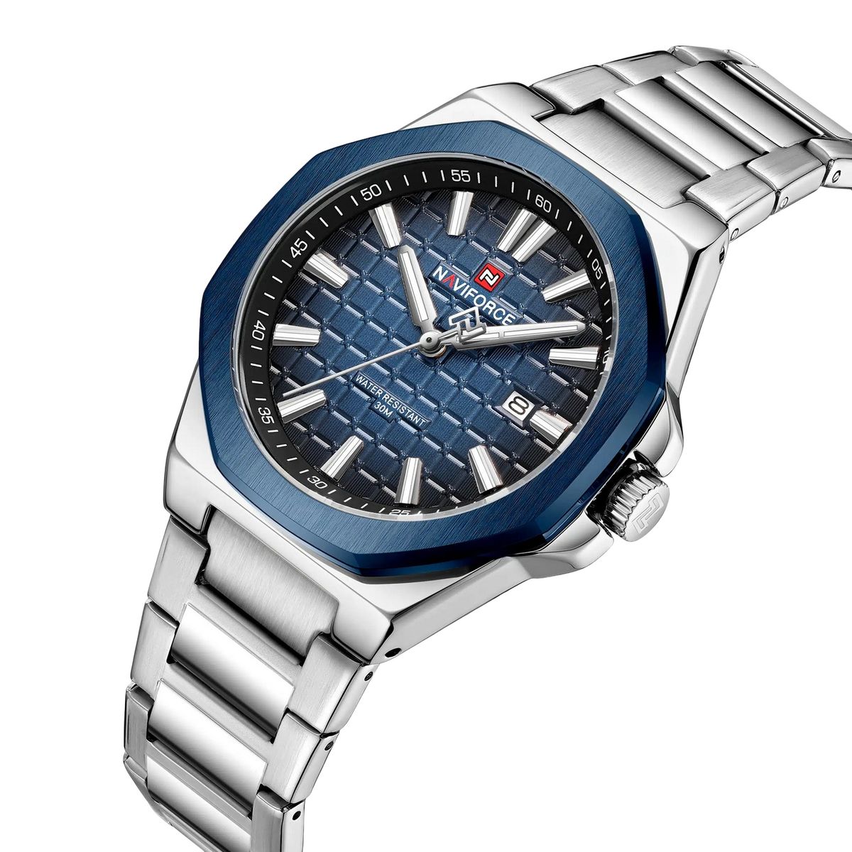 NAVIFORCE - Reloj Naviforce Original Nf9258 Analogo Hombre + Estuche