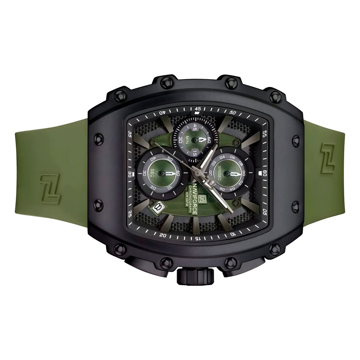 NAVIFORCE - Reloj Naviforce Original Nf8070 Analogo Hombre + Estuche