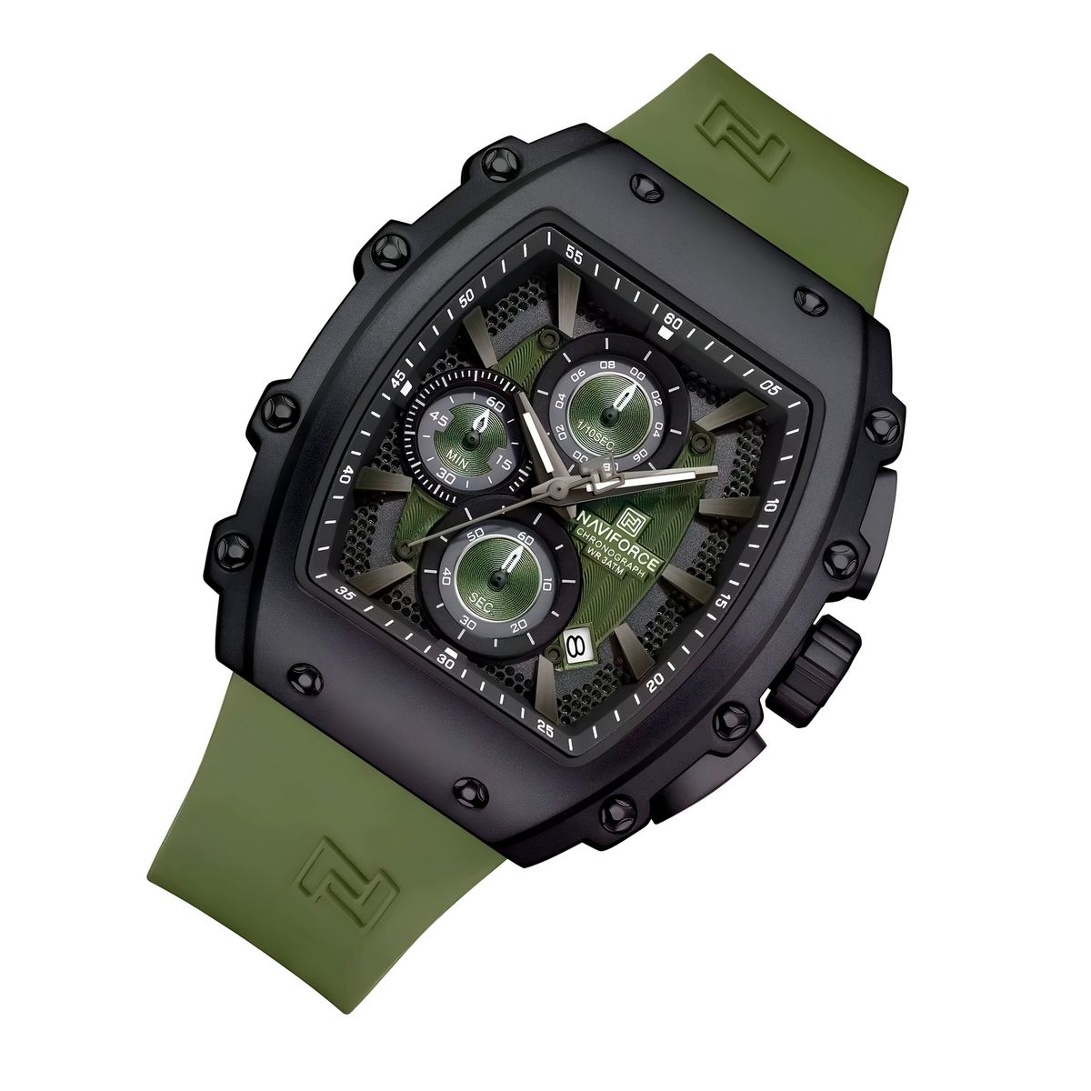NAVIFORCE - Reloj Naviforce Original Nf8070 Analogo Hombre + Estuche