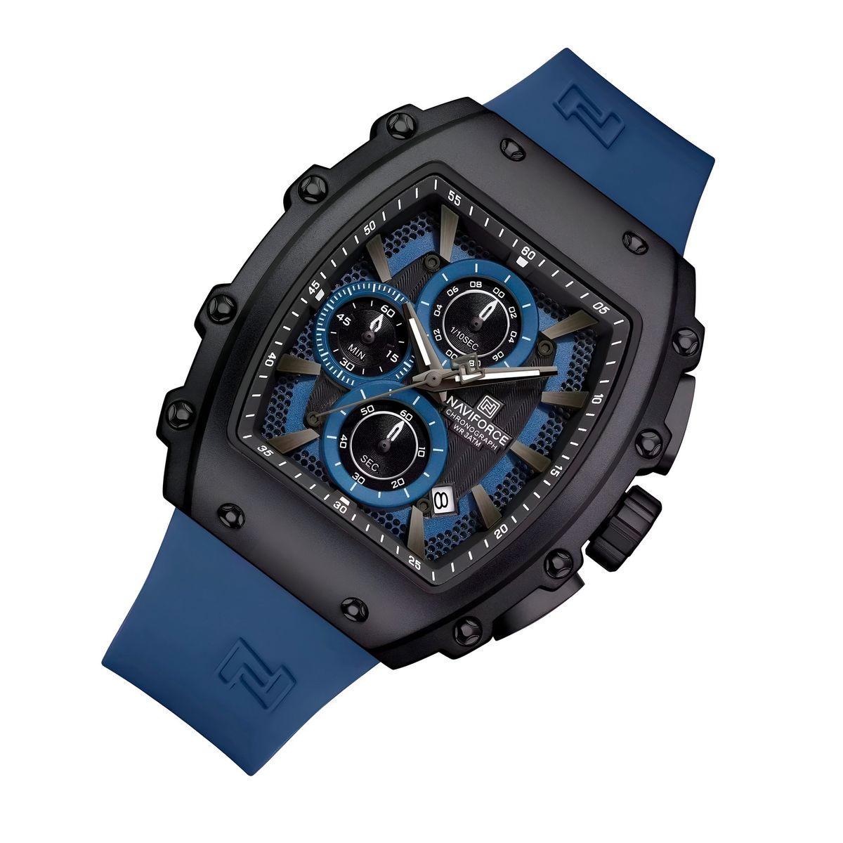 NAVIFORCE - Reloj Naviforce Original Nf8070 Analogo Hombre + Estuche