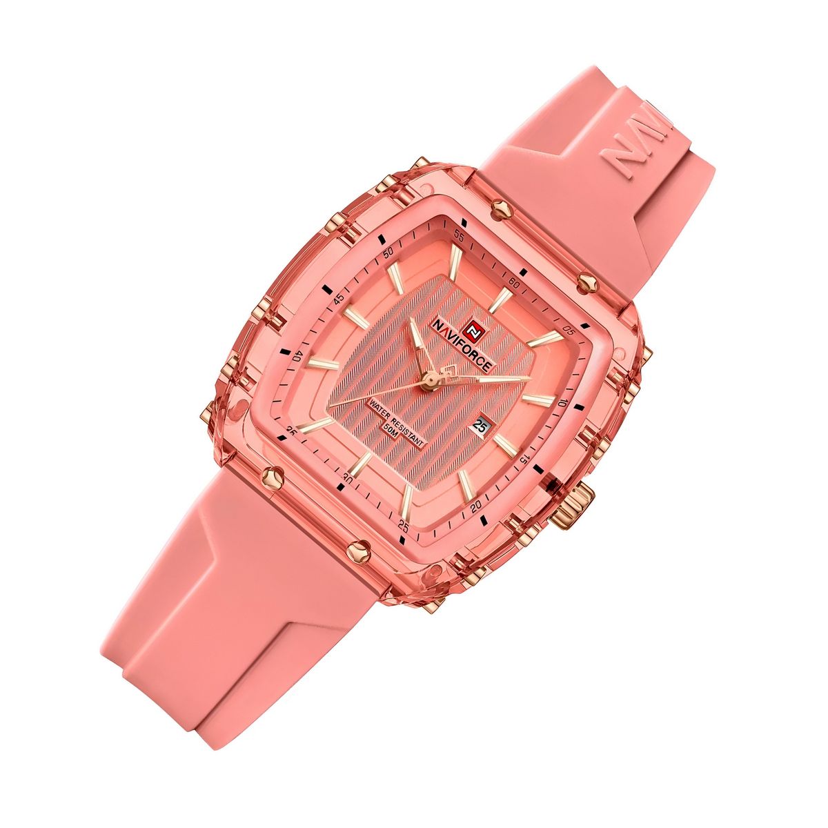 NAVIFORCE - Reloj Naviforce Original Nf7124 Analogo Mujer + Estuche