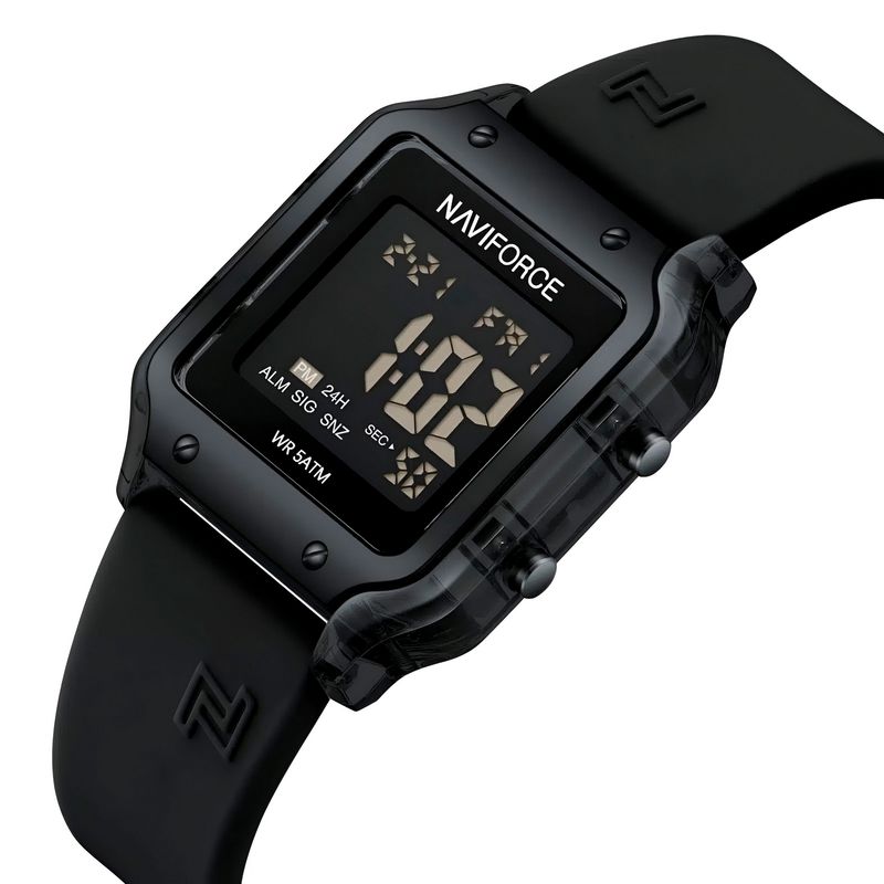 NAVIFORCE - Reloj Naviforce Original Nf6105 Digital Mujer + Estuche