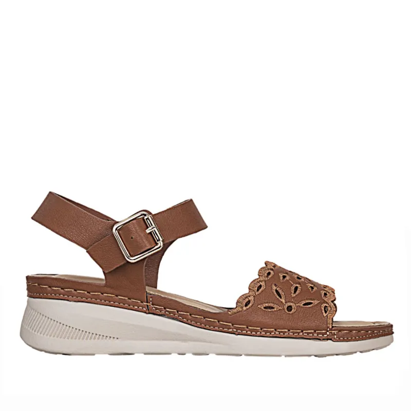 FRATTINI COMFORT - Sandalia de mujer Frattini comfort Cafe plath3t9288-1