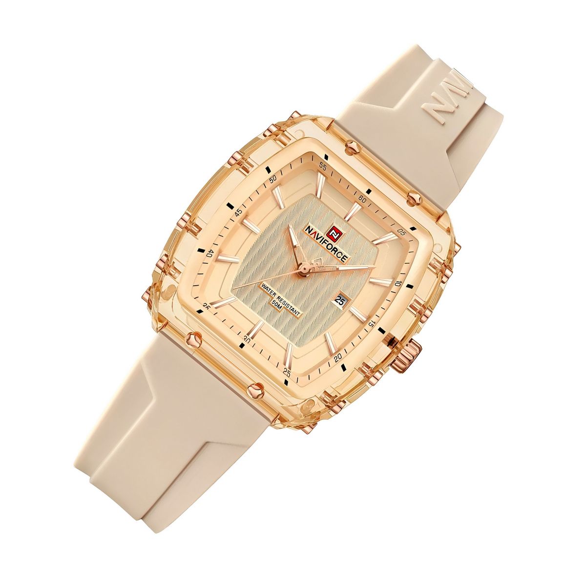 NAVIFORCE - Reloj Naviforce Original Nf7124 Analogo Mujer + Estuche