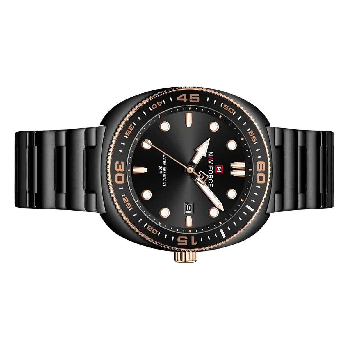 NAVIFORCE - Reloj Naviforce Original Nf9250 Analogo Hombre + Estuche