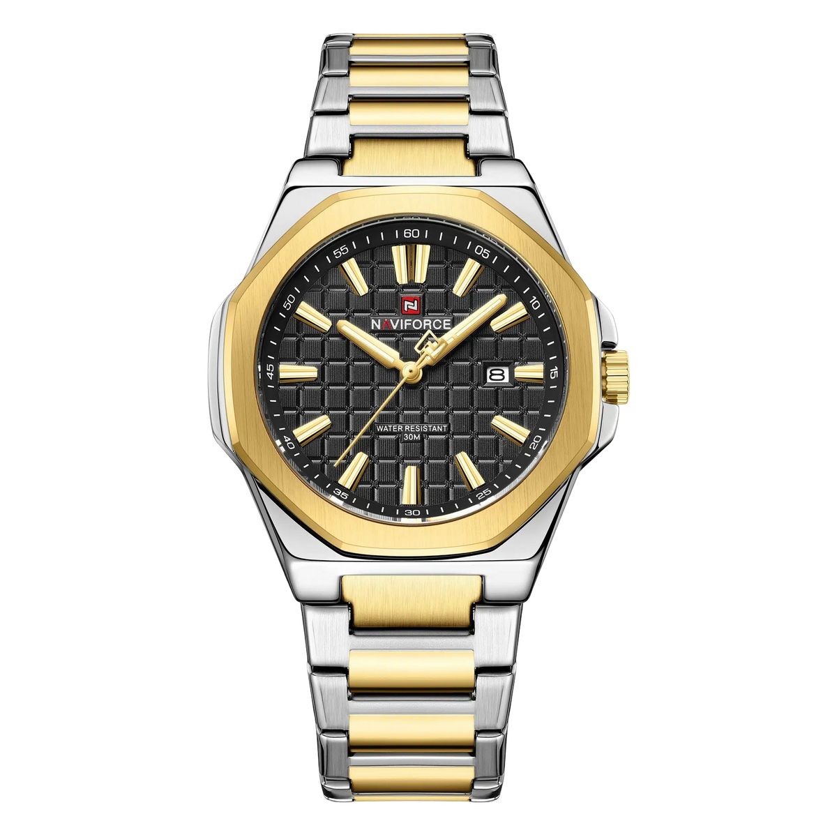 NAVIFORCE - Reloj Naviforce Original Nf9258 Analogo Hombre + Estuche