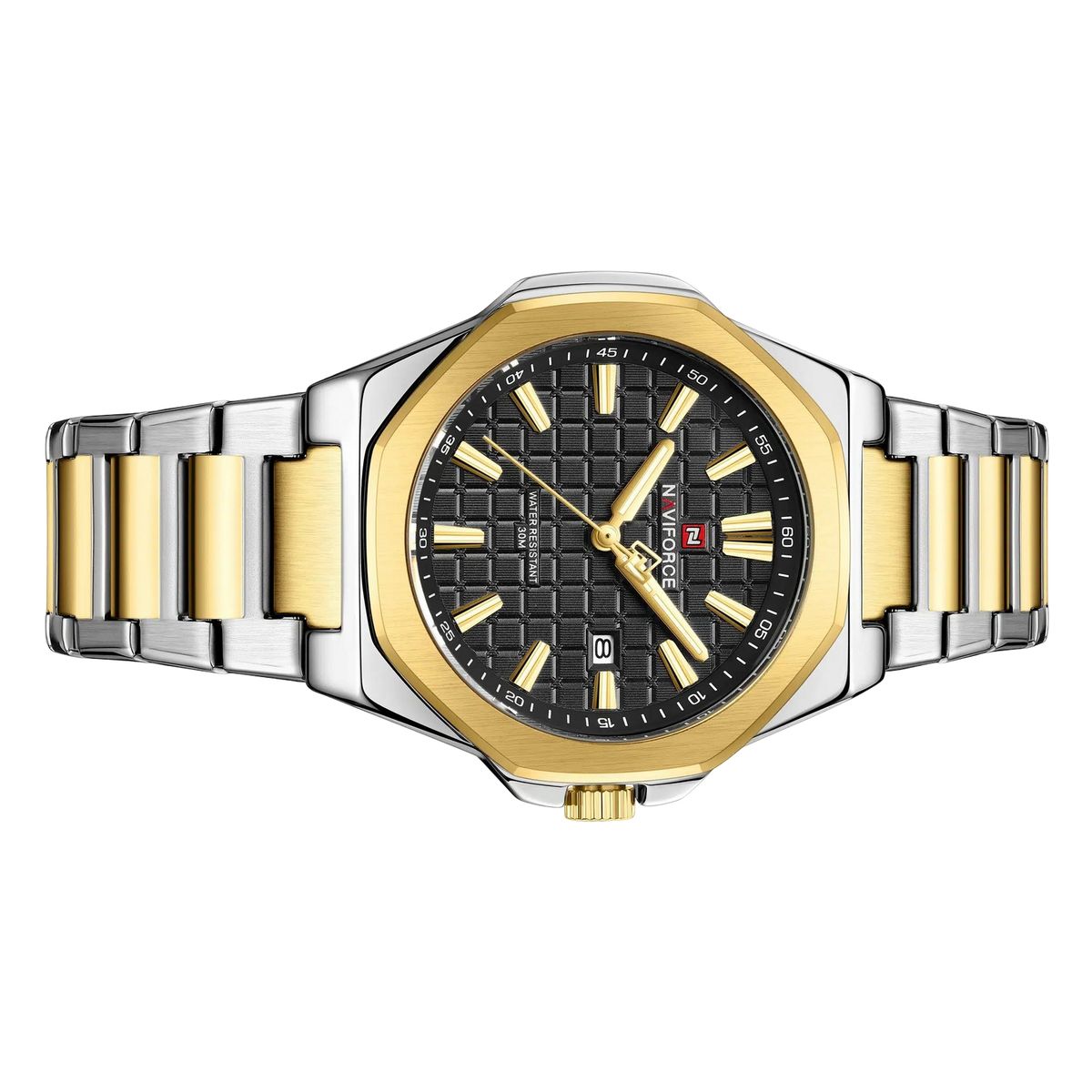 NAVIFORCE - Reloj Naviforce Original Nf9258 Analogo Hombre + Estuche