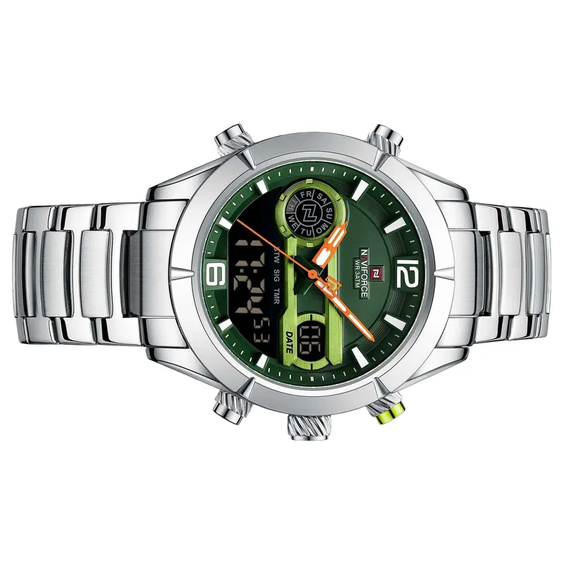 NAVIFORCE - Reloj Naviforce Original Nf9232 Digital Hombre + Estuche