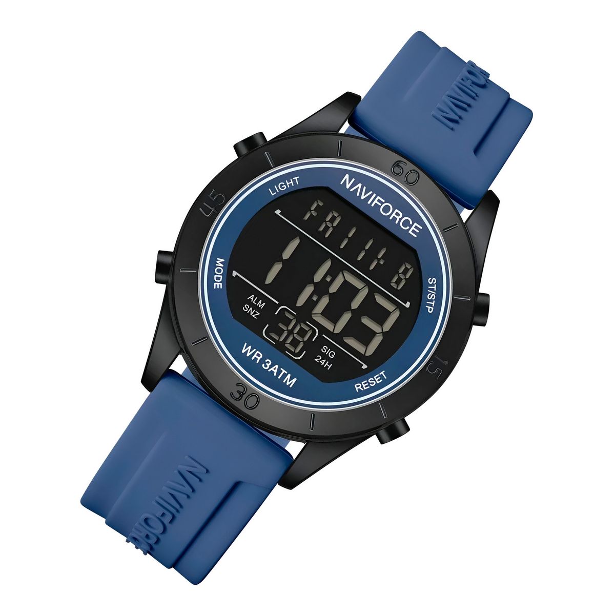 NAVIFORCE - Reloj Naviforce Original Nf5054 Digital Mujer + Estuche
