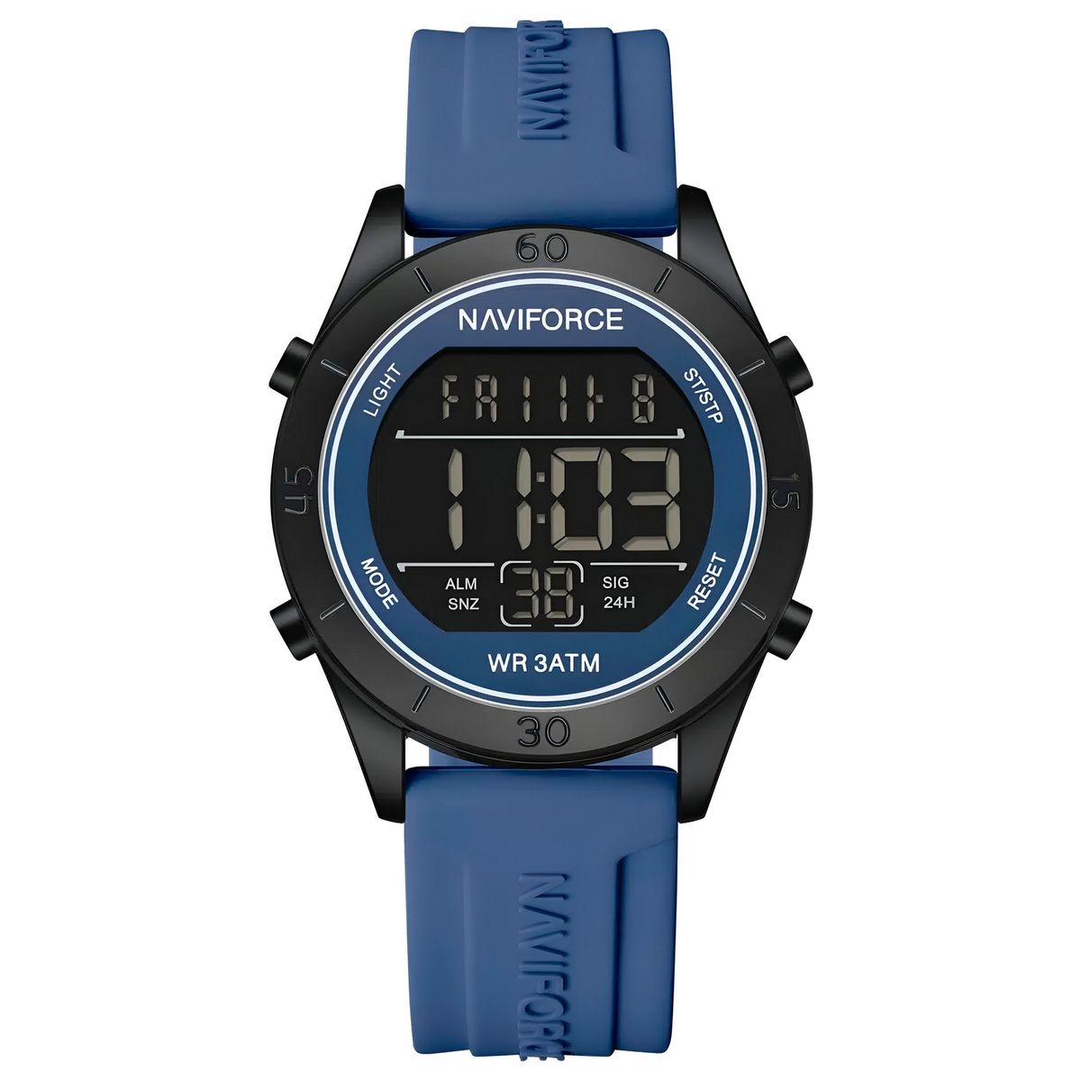 NAVIFORCE - Reloj Naviforce Original Nf5054 Digital Mujer + Estuche