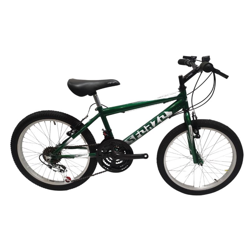 SFORZO - Bicicleta Infantil Rin 20 En Aluminio 18 Cambios Azul