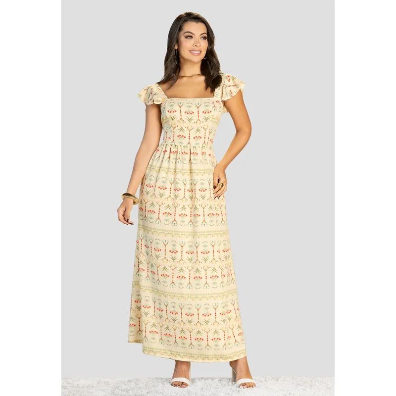 MARKETING PERSONAL - Vestido Mujer Estampado Mp 112269