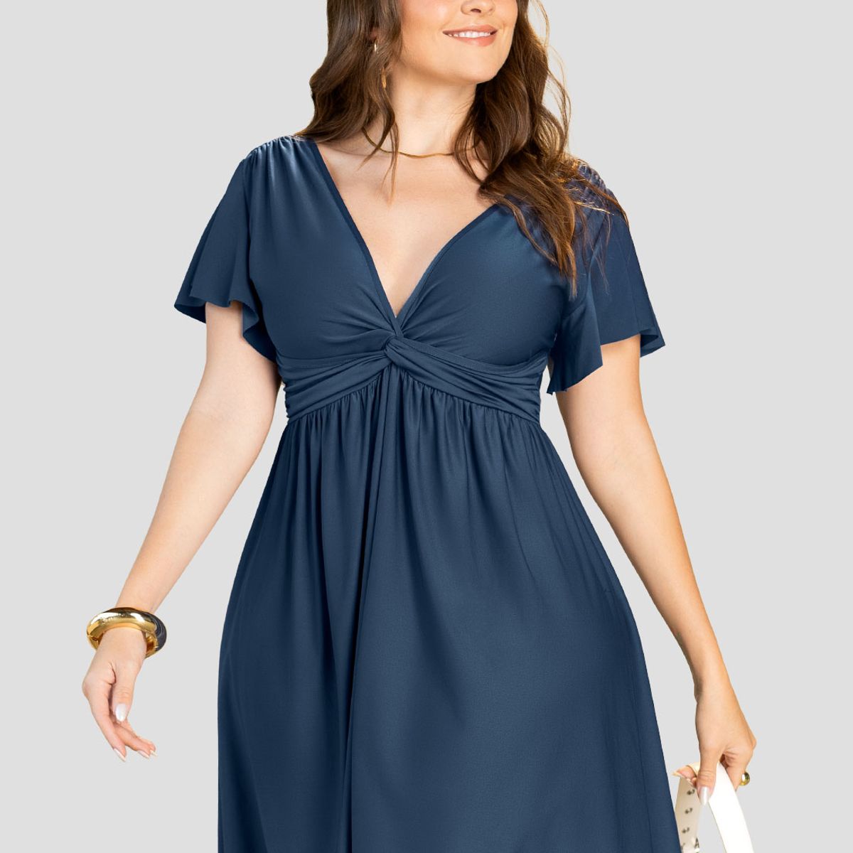 MARKETING PERSONAL - Vestido Corto Mujer Azul Profundo Mp 112274