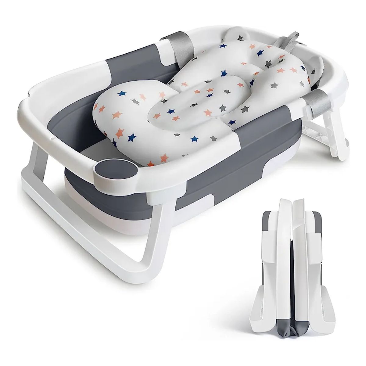 MUNDO BEBE - BAÑERA MULTIFUNCIONAL CON TERMOMETRO PLEGABLE ALTA TECNOLOGI