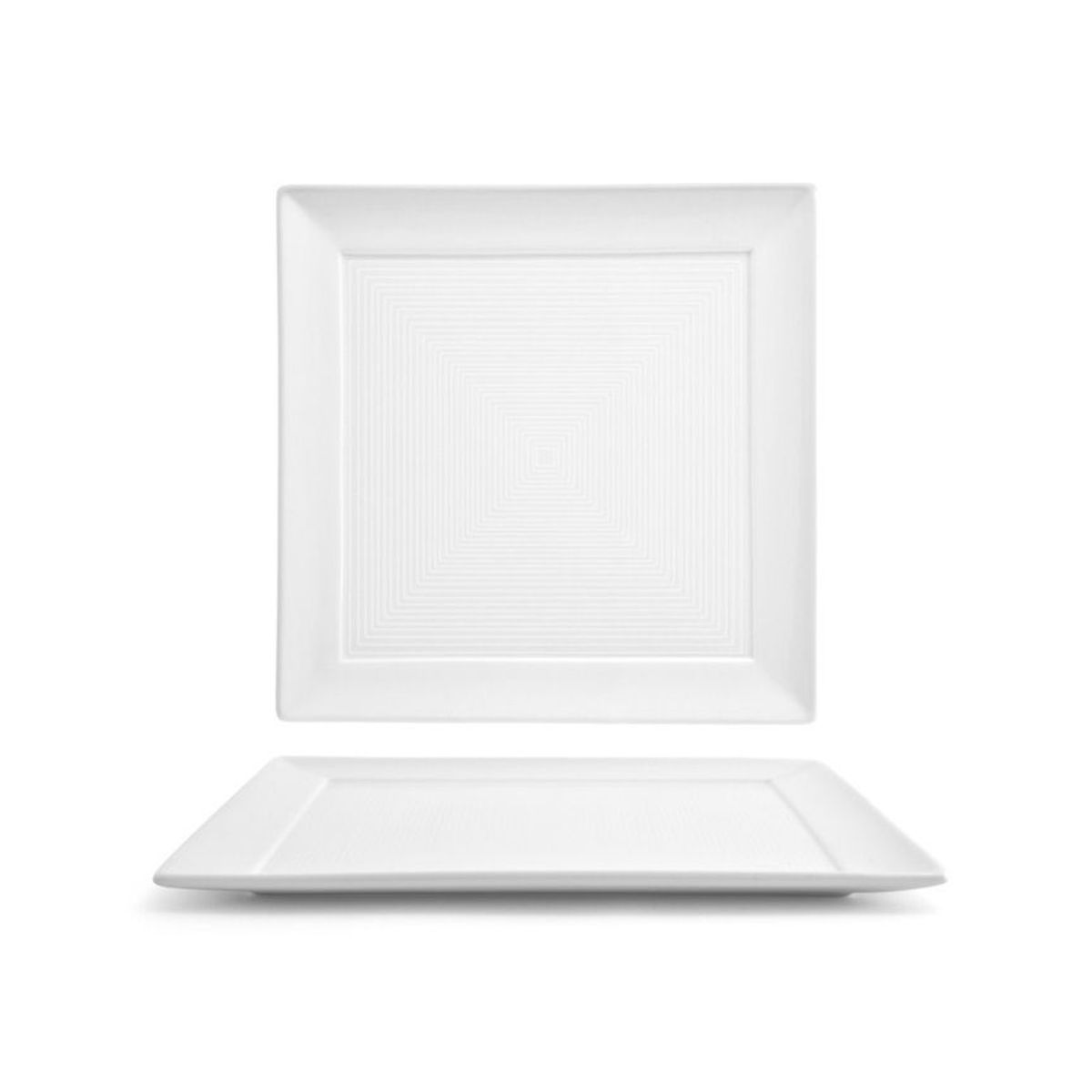 FOH - Plato Cuadrado Spiral® 10 Pack de 6 Piezas - Modelo 12345