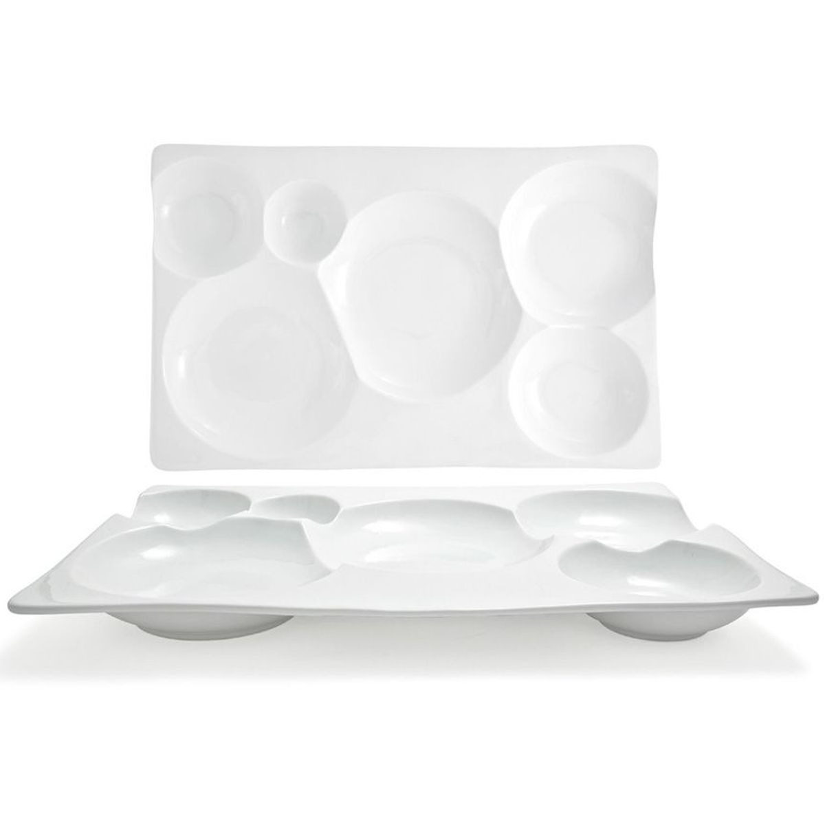 FOH - Plato Harmony Bento™ de 155 x 10 - Paquete de 4 unidades