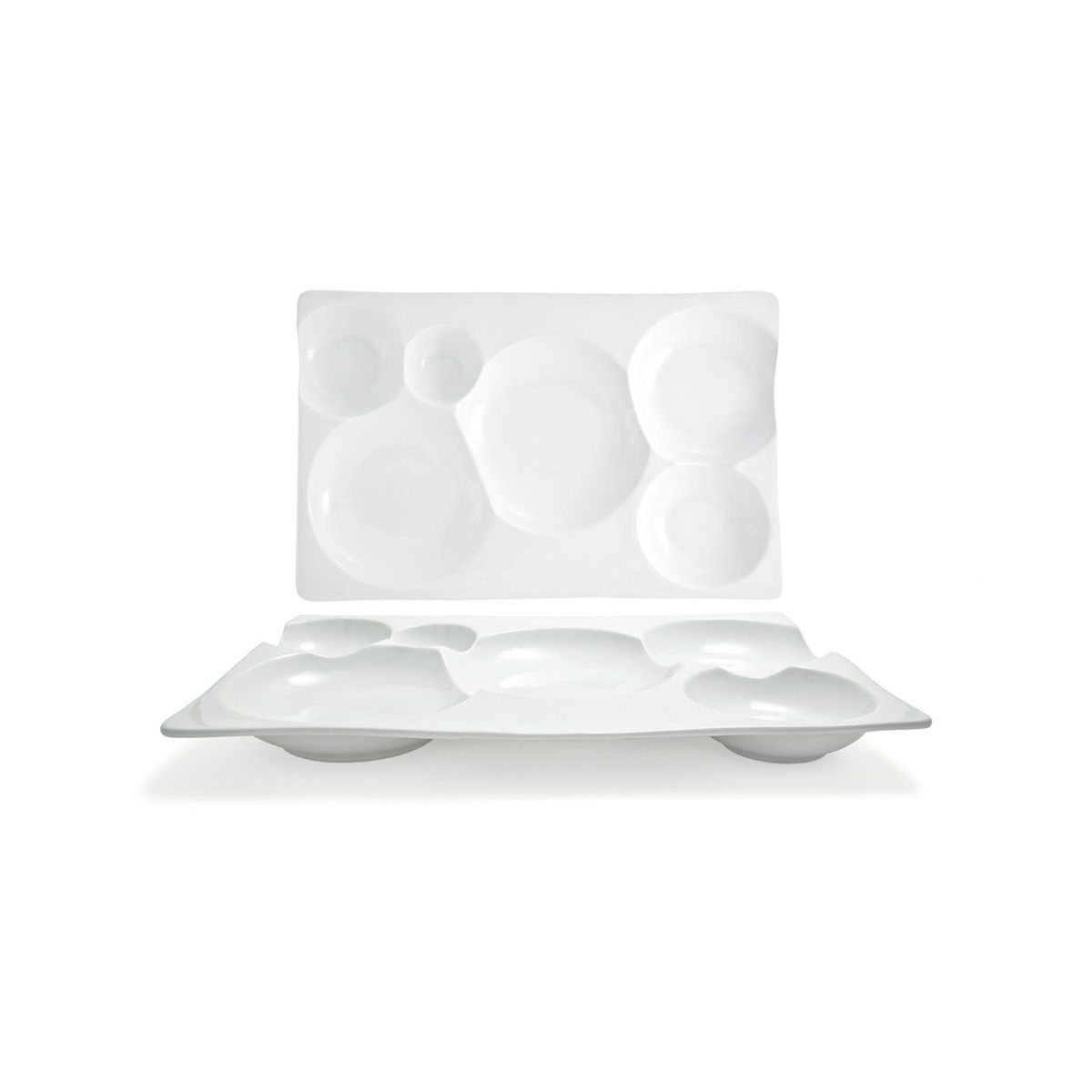 FOH - Plato Harmony Bento™ de 155 x 10 - Paquete de 4 unidades