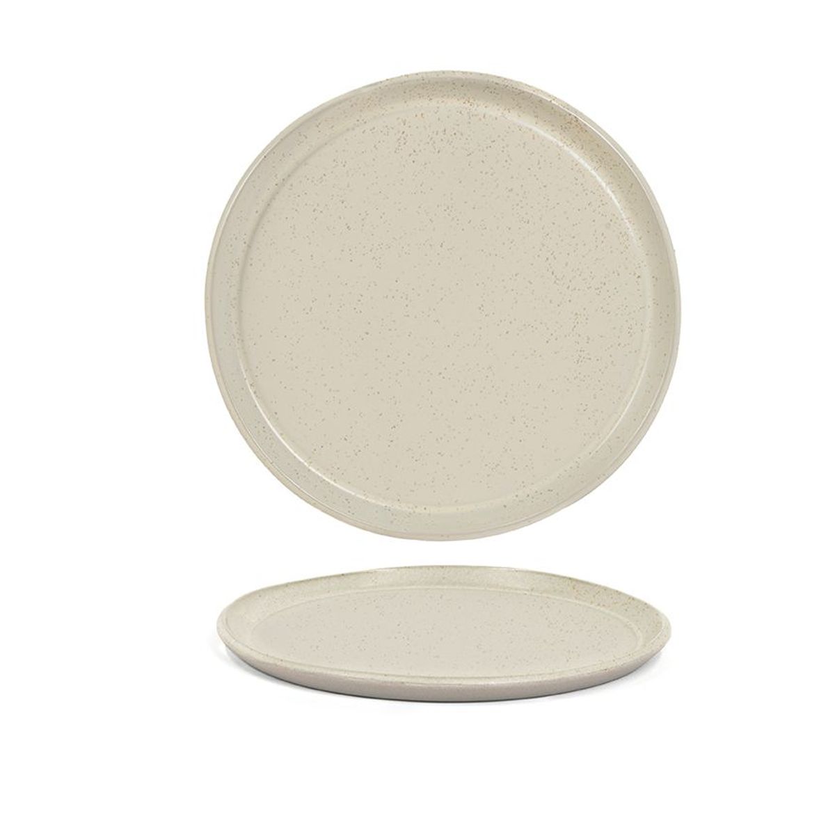 FOH - Plato Mezze™ Redondo 11 - Pack de 4 piezas - Sesame