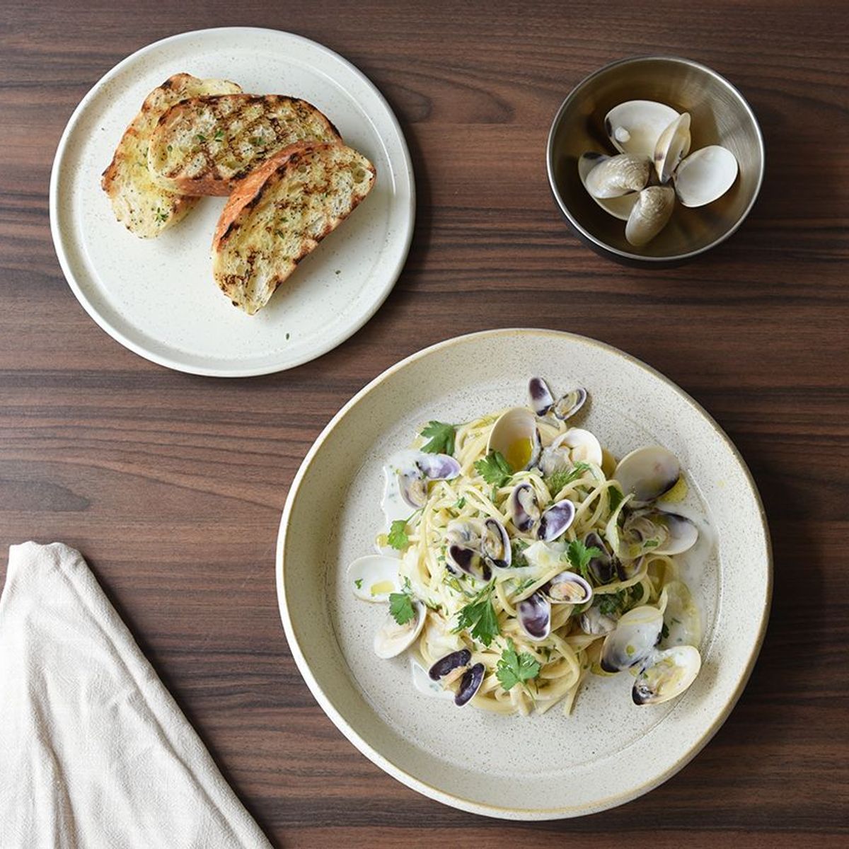 FOH - Plato Mezze™ Redondo 11 - Pack de 4 piezas - Sesame