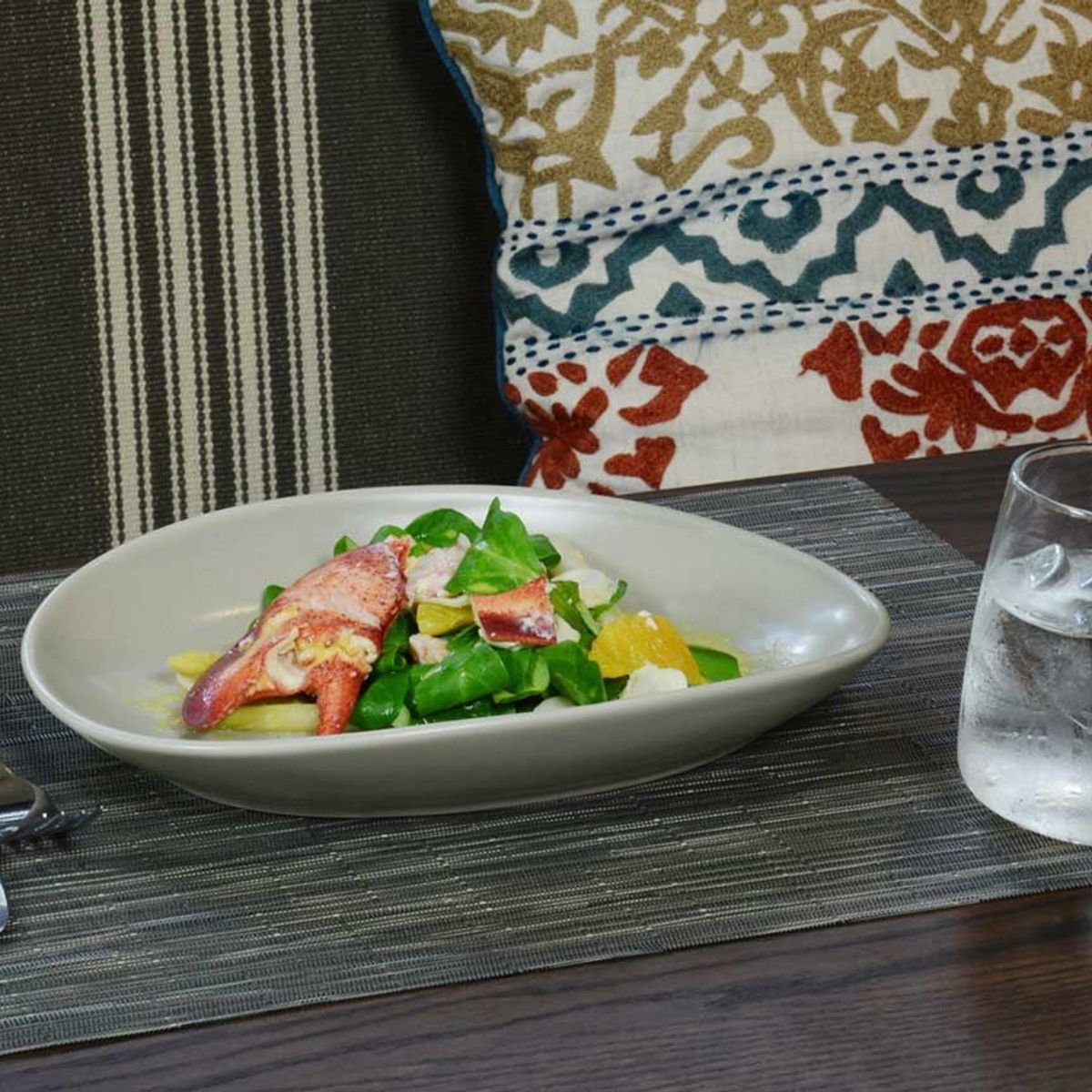 FOH - Plato Oval Tides® 12 - Pack de 2 piezas referencia Sea Grass