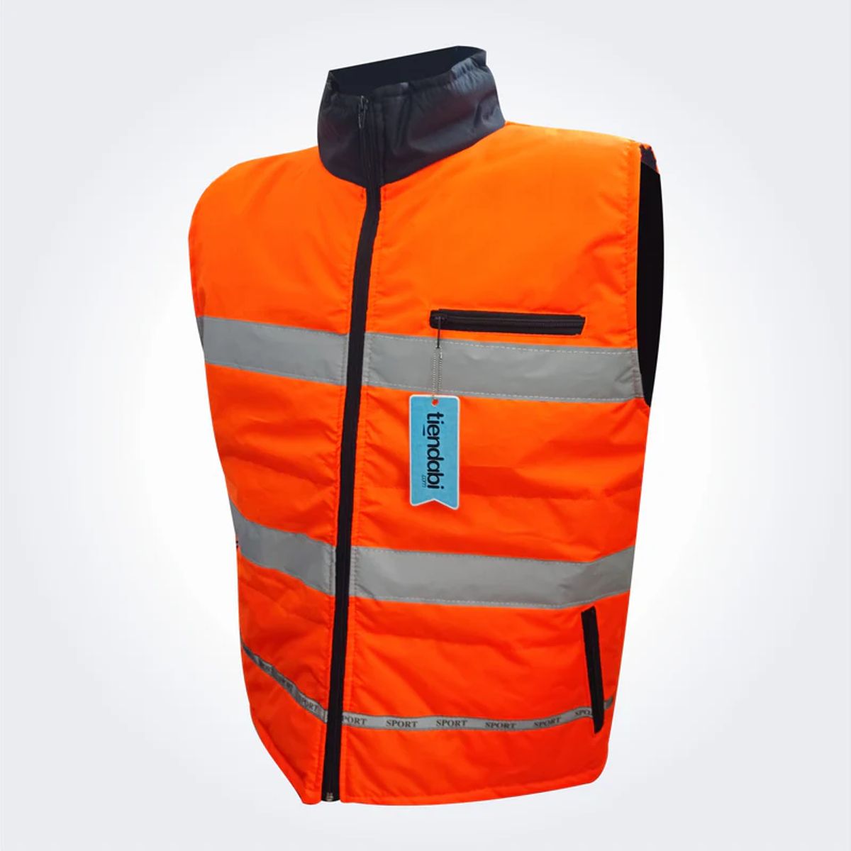 GENERICO - Chaleco Chaqueta Motociclista Reflectivo Acolchado