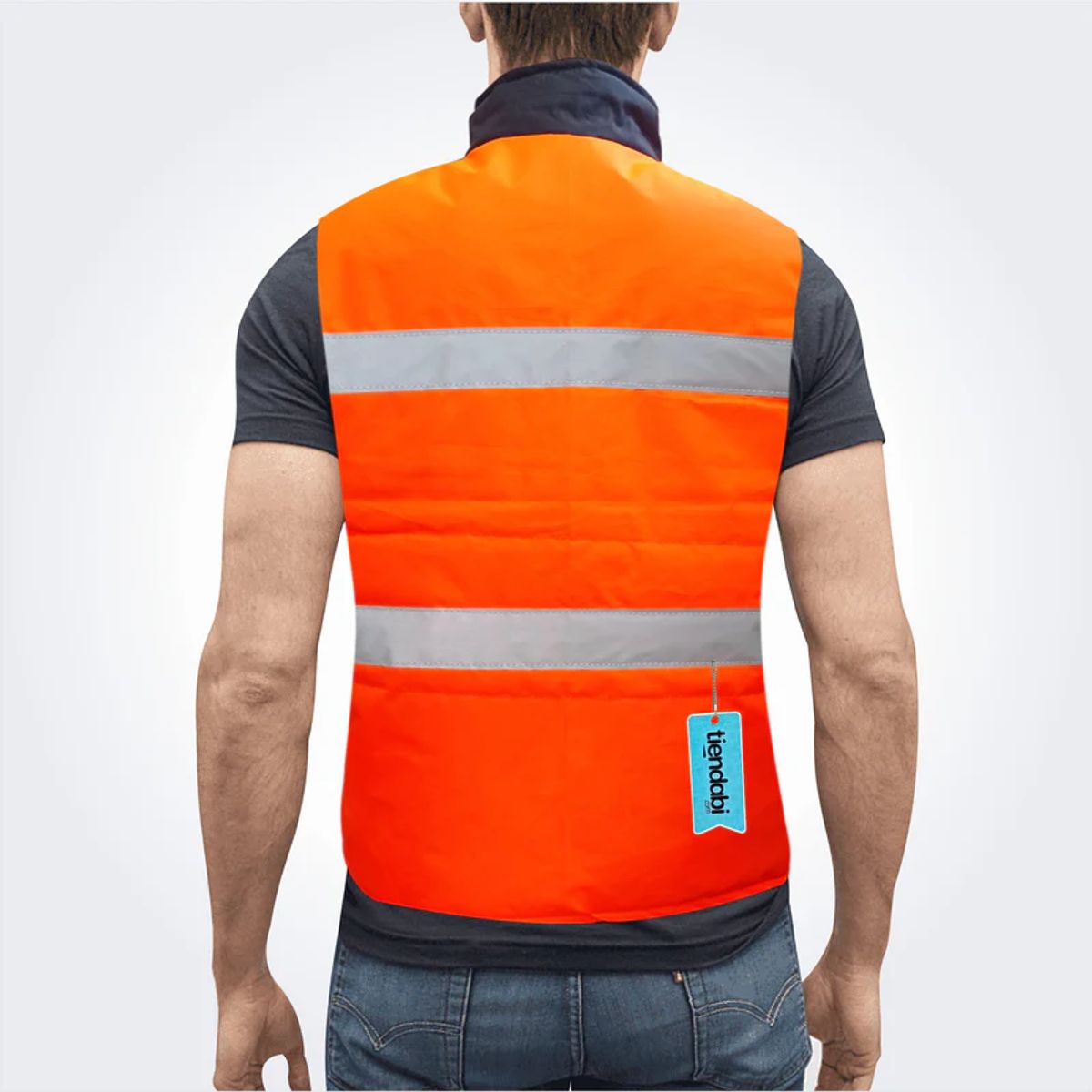 GENERICO - Chaleco Chaqueta Motociclista Reflectivo Acolchado