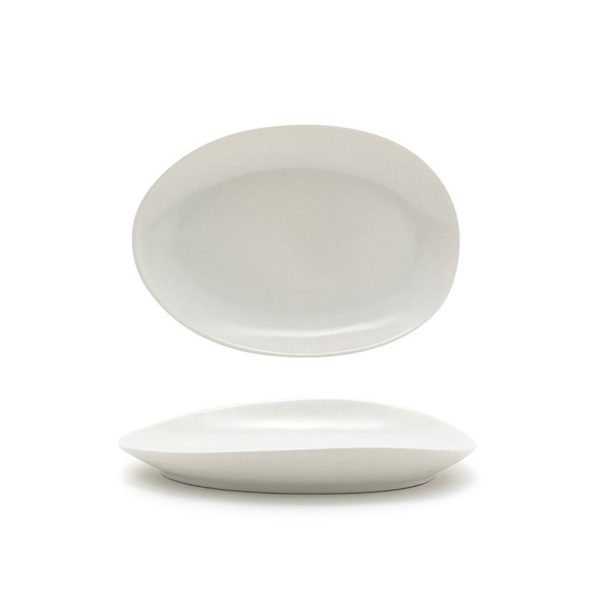 FOH - Plato Oval Tides® 8 Escallop Paquete x 6 piezas