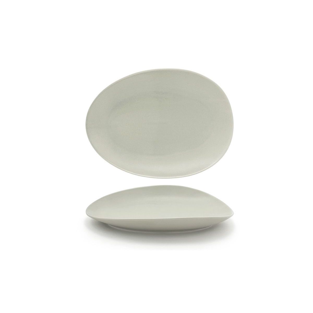 FOH - Plato Oval Tides® de 12 - Pack de 2 piezas