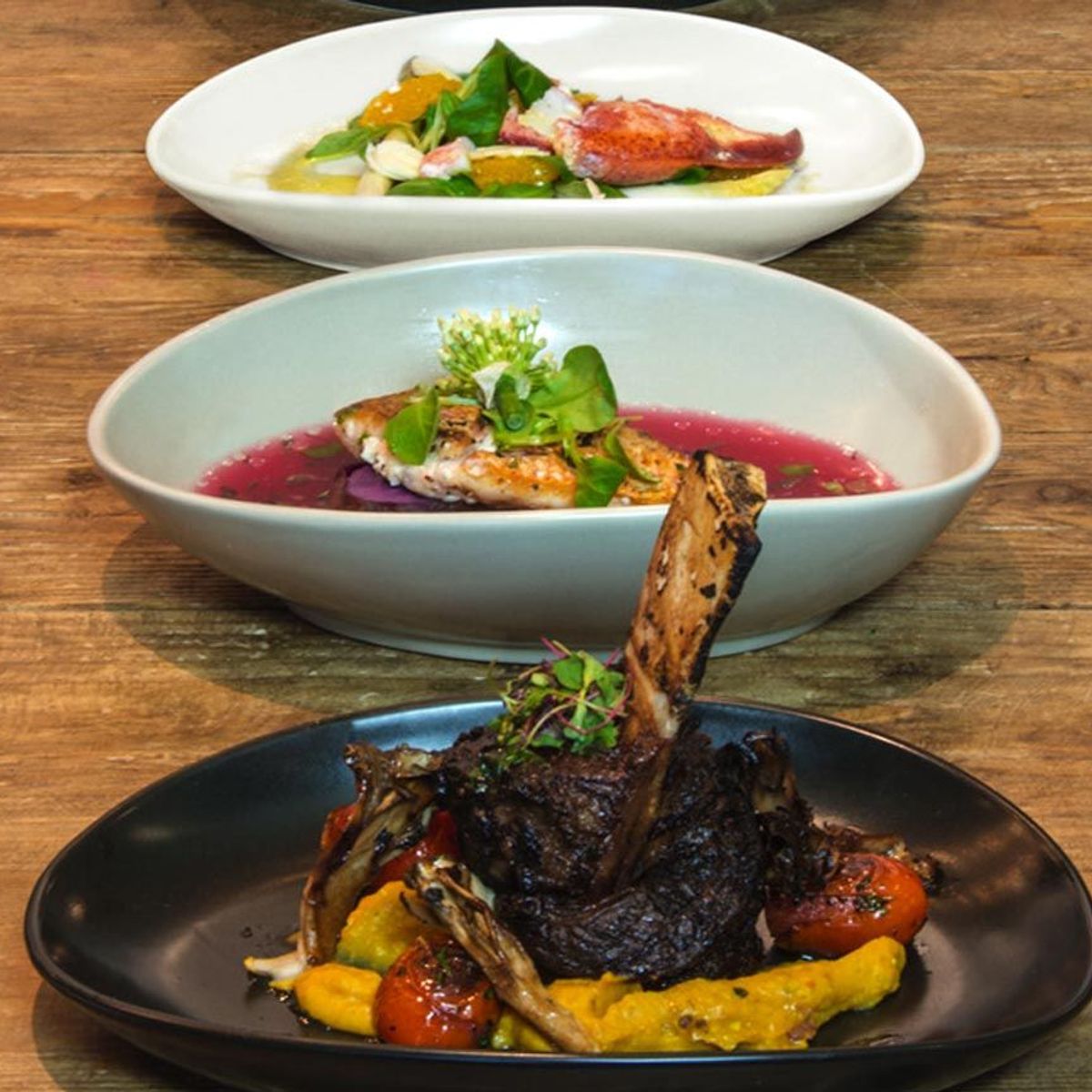 FOH - Plato Oval Tides® de 12 - Pack de 2 piezas