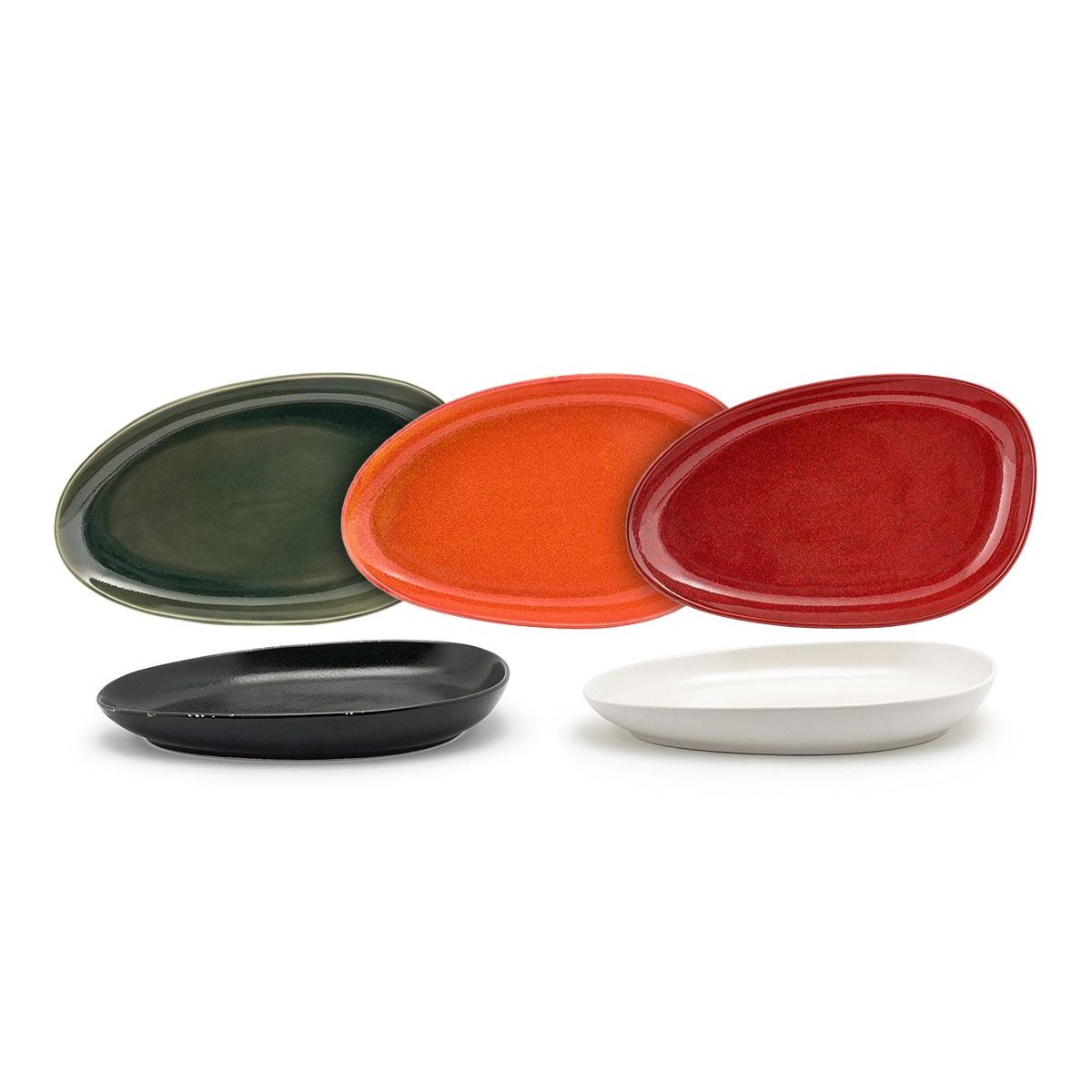 FOH - Plato Ovalado Kiln® 11 - Paquete de 6 piezas - Leek