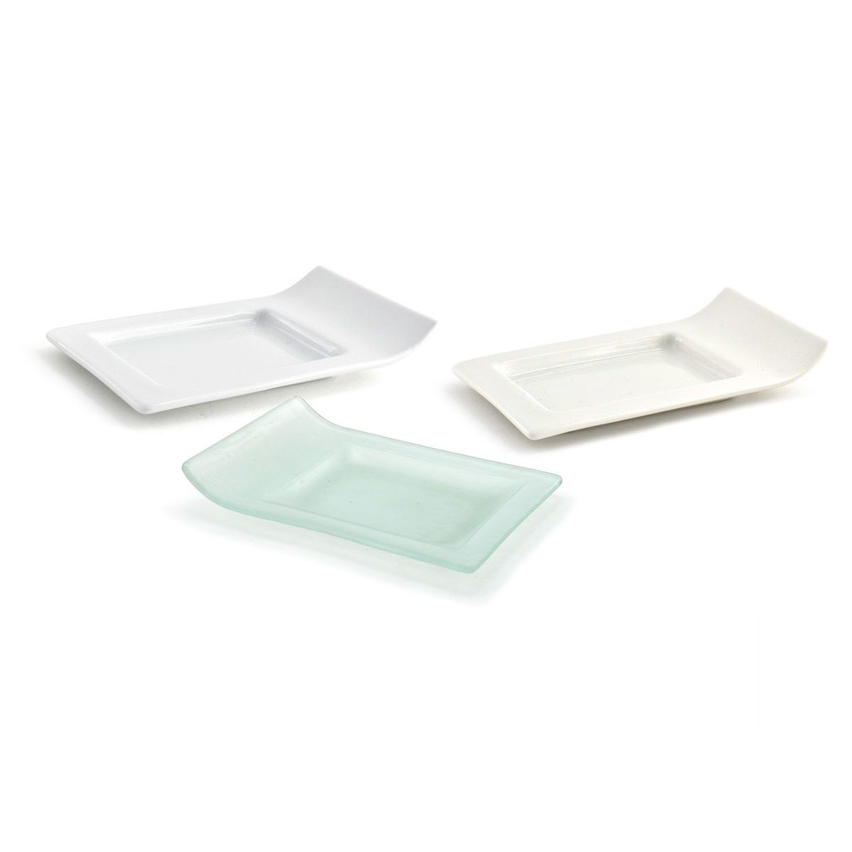 FOH - Plato Porcelana Nami™ 575 x 375 Paquete de 12 Piezas