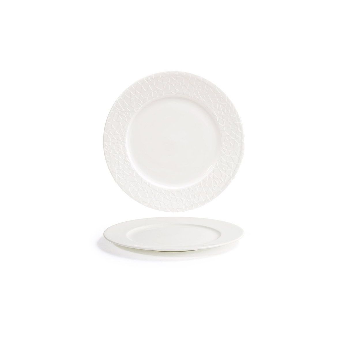 FOH - Plato Redondo Catalyst® 95 Facet™ - Paquete de 6 pcs