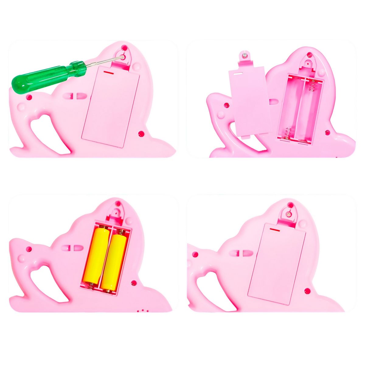 GENERICO - Piano Musical Mariposa Bebe Aprendizaje Didactico + Bateria