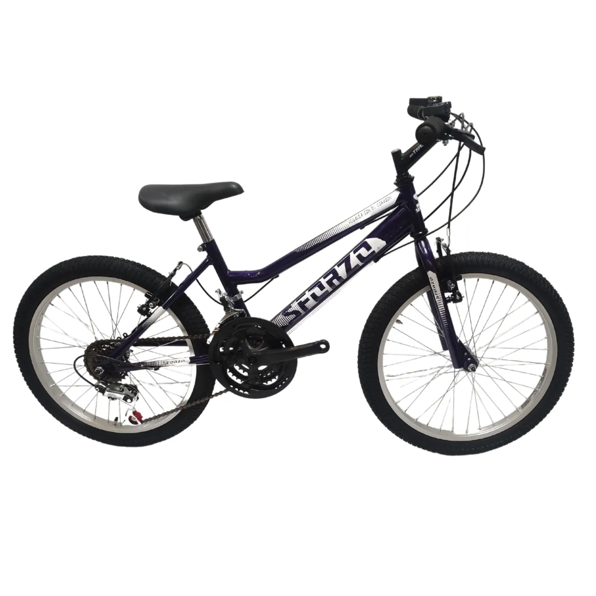 SFORZO - Bicicleta Infantil Rin 20 En Acer 18 Cambios