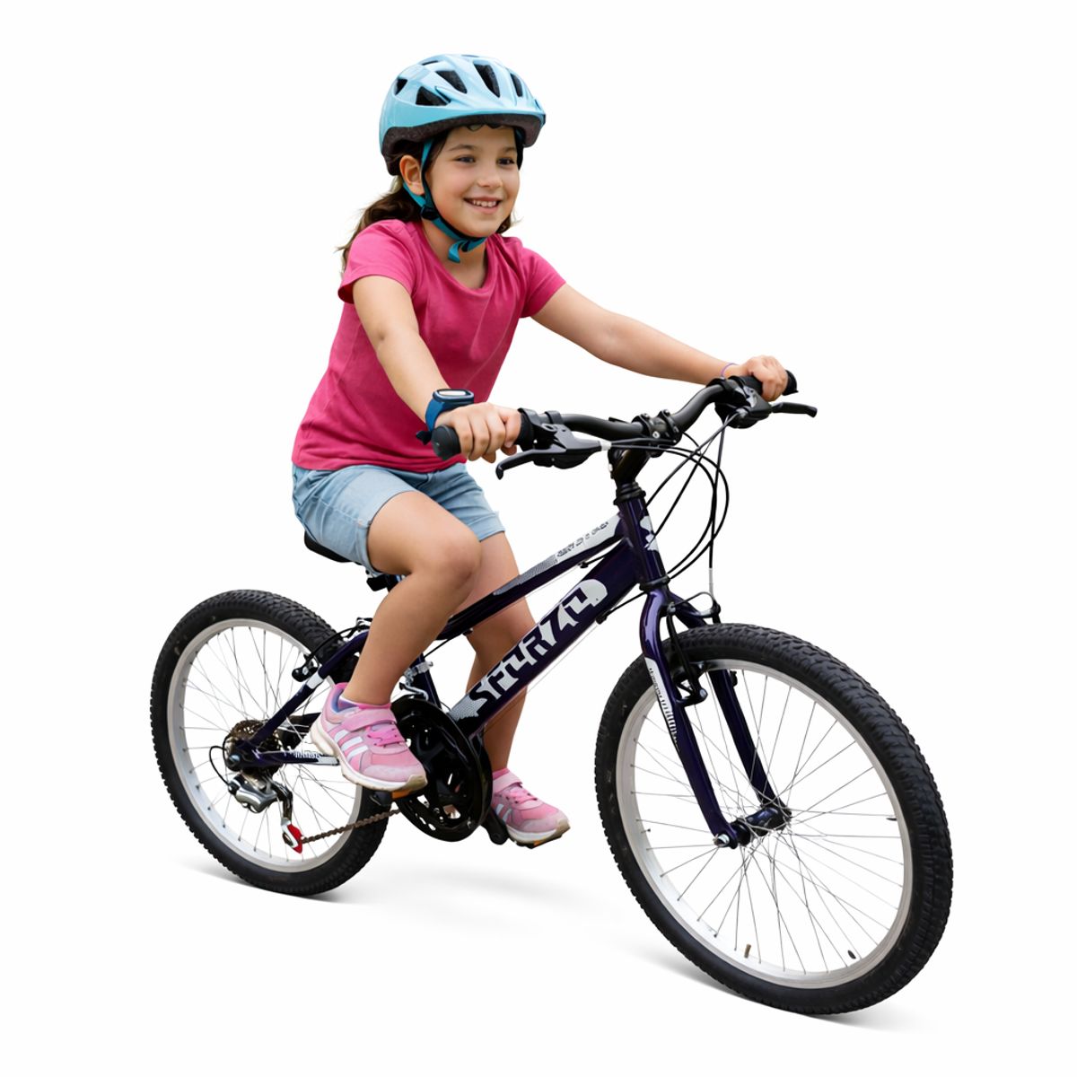 SFORZO - Bicicleta Infantil Rin 20 En Acer 18 Cambios