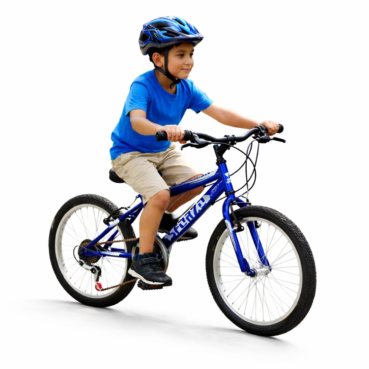 SFORZO - Bicicleta Infantil Rin 20 En Aluminio 18 Cambios