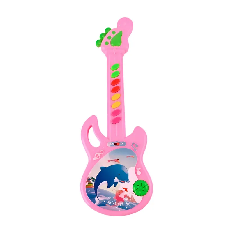 GENERICO - Guitarra Ballena Juguete Interactivo Sonidos + Bateria
