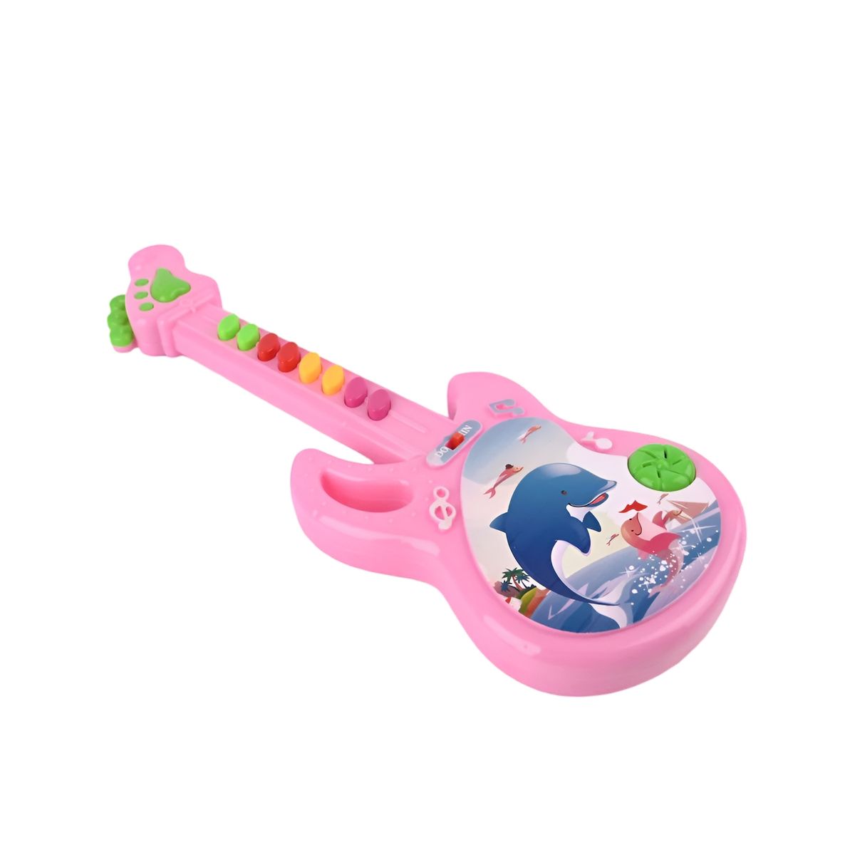 GENERICO - Guitarra Ballena Juguete Interactivo Sonidos + Bateria