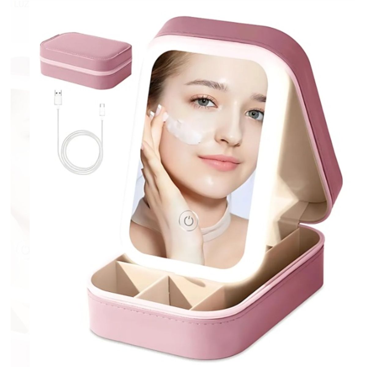 GENERICO - ESPEJO CON LUZ LED