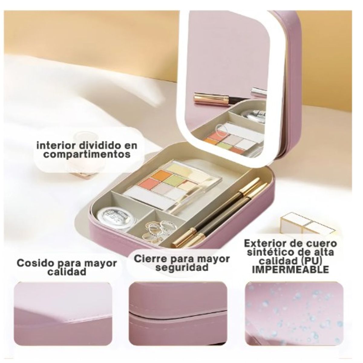 GENERICO - ESPEJO CON LUZ LED