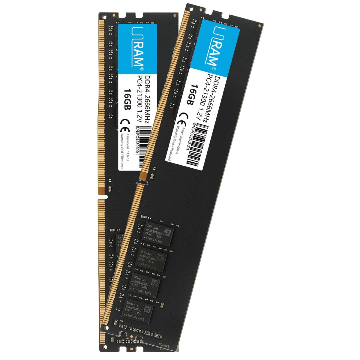 GENERICO - Ulike Memoria Ram Gamer Pc 16gb Ddr4 3200mhz Pc4 16 Gb