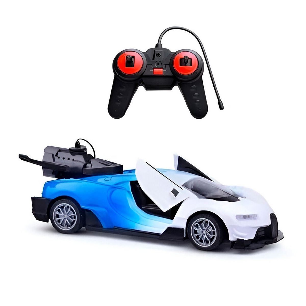 GENERICO - Carro Control Remoto Deportivo Recargable Juguete + Baterias