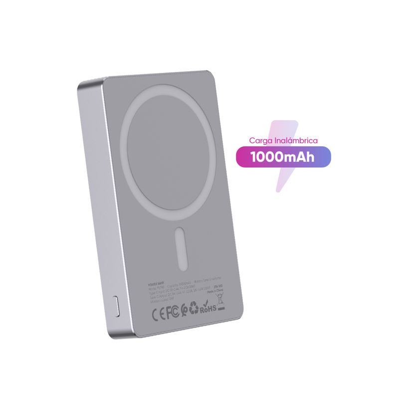 VIDVIE - Power Bank Magsafe 10000mAh PB790 VIDVIE