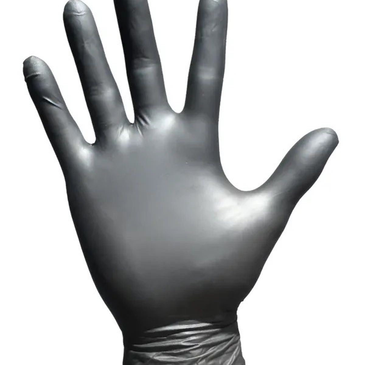 GENERICO - Guantes De Nitrilo Negro Calibre 6 - Caja X 100 Unidades - Talla: XS