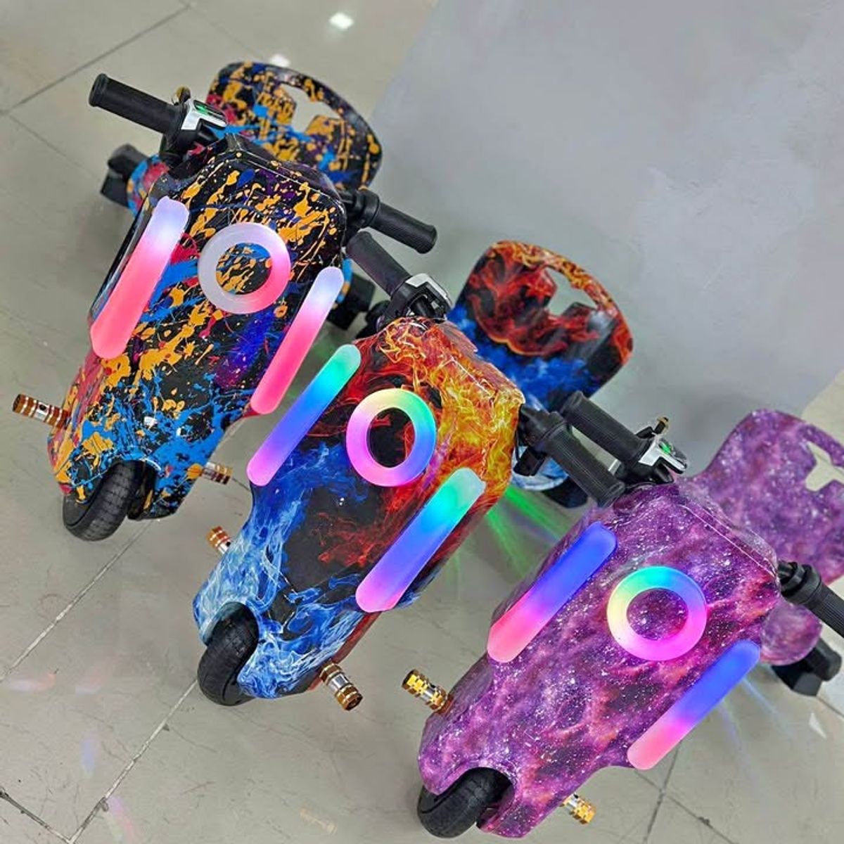 GENERICO - Triciclo electrico de drifting con Parlante Bluetooth