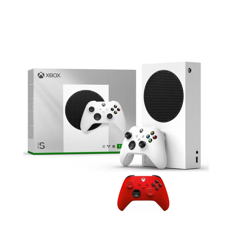 XBOX - Consola Xbox Serie S 1 TB Blanca + control adicional