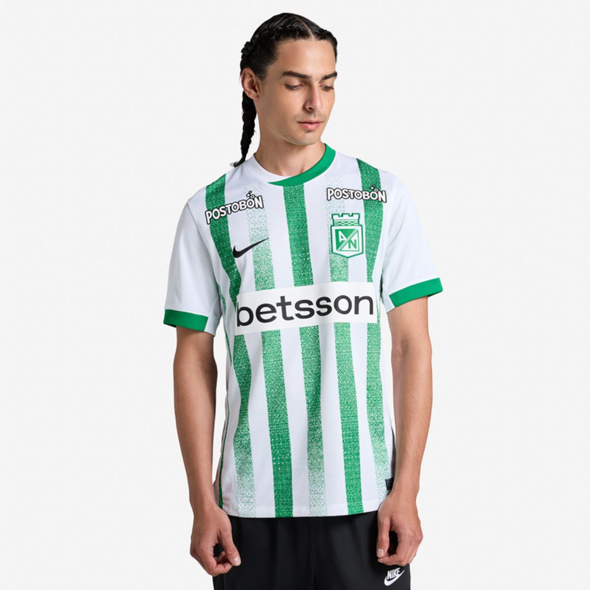 NIKE - Camiseta Hombre Nike Atlético Nacional Local 25 Stadium