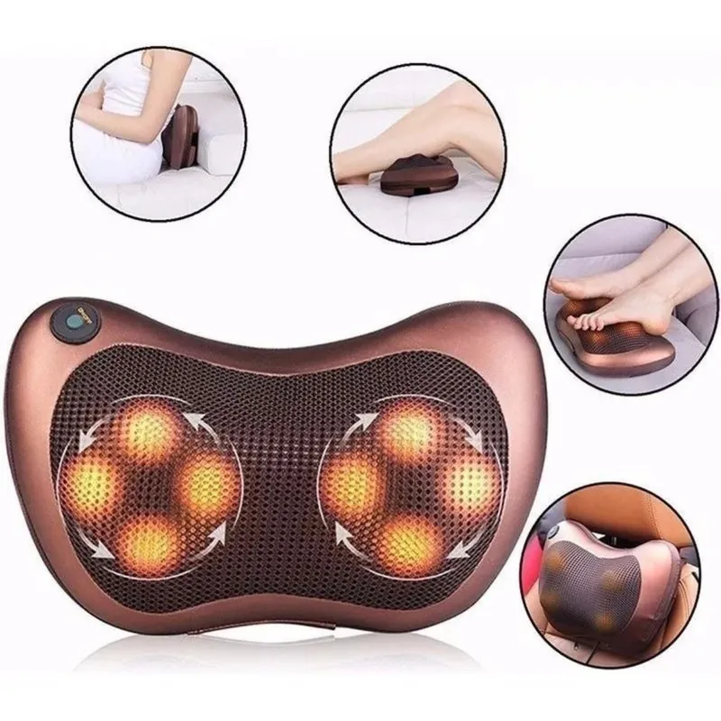 OEM - Cojín Masajeador Vibrador Espaldalumbar Pies Cuello