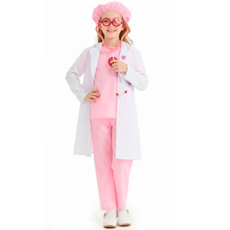 BABY KDS - Disfraz De Doctora Para Niña 6 mutlicolor